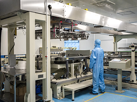 Compression automatic typesetting line