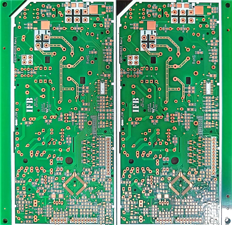 Double sided OSP board