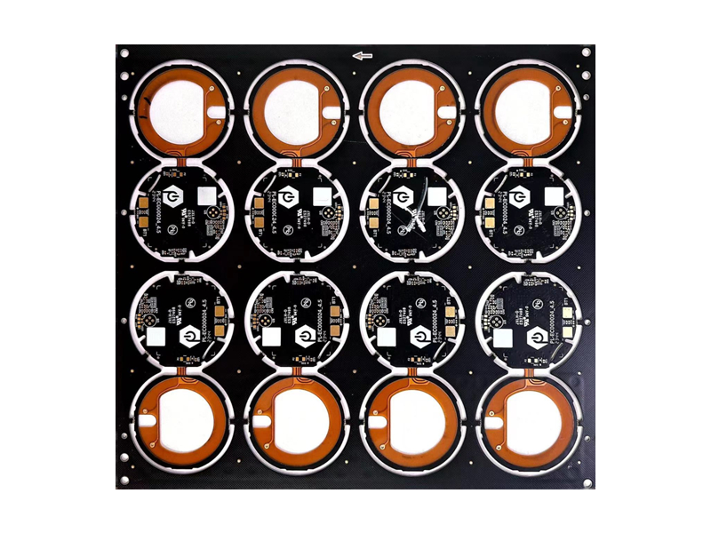 Soft hard integrated PCB